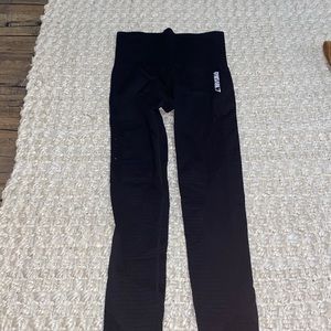 Black Gymshark Seamless Leggings